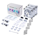 Комплект вентиляторов (3шт.) PHANTEKS D30 DRGB White 140x140x30мм (PWM, 10шт./кор, 250-1800 об/мин, 29.5dBa) / PH-F140D30_DRGB_PWM_WT01_3P_RU