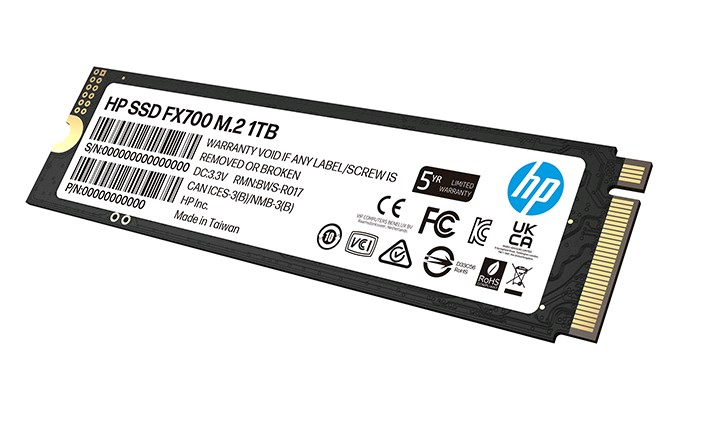 Накопитель SSD HP M.2 2280 NVMe PCIe Gen4х4 FX700 1Tb 8U2N3AA#ABB