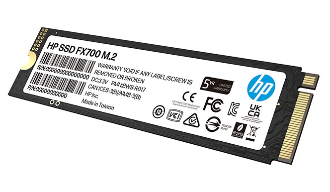 Накопитель SSD HP M.2 2280 NVMe PCIe Gen4х4 FX700 2Tb 8U2N5AA#ABB