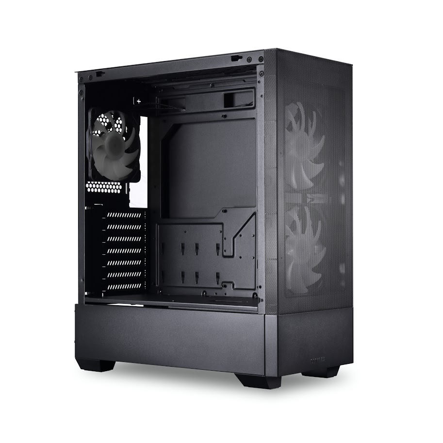 Корпус Lian Li Lancool 205 Mesh / Black / Mid-Tower, TG / 2x 140mm ARGB + 1x 120mm ARGB fans inc. / G99.OE764CX.R0