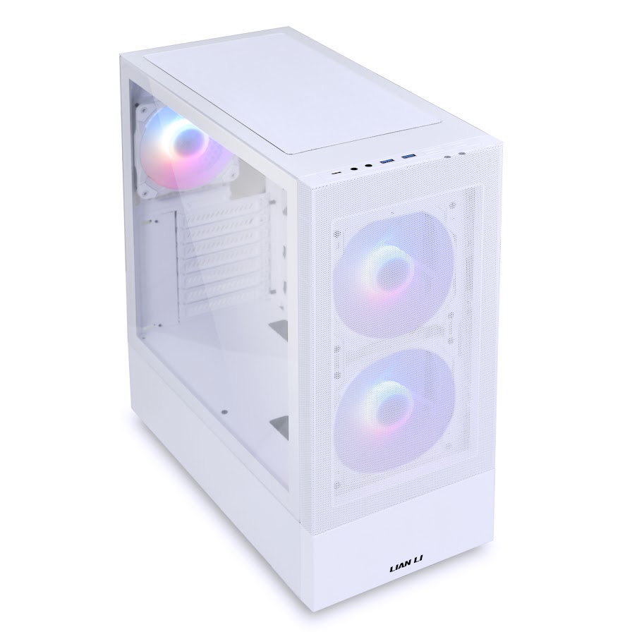 Корпус Lian Li Lancool 205 Mesh / White / Mid-Tower, TG / 2x 140mm ARGB + 1x 120mm ARGB fans inc. / G99.OE764CW.R0