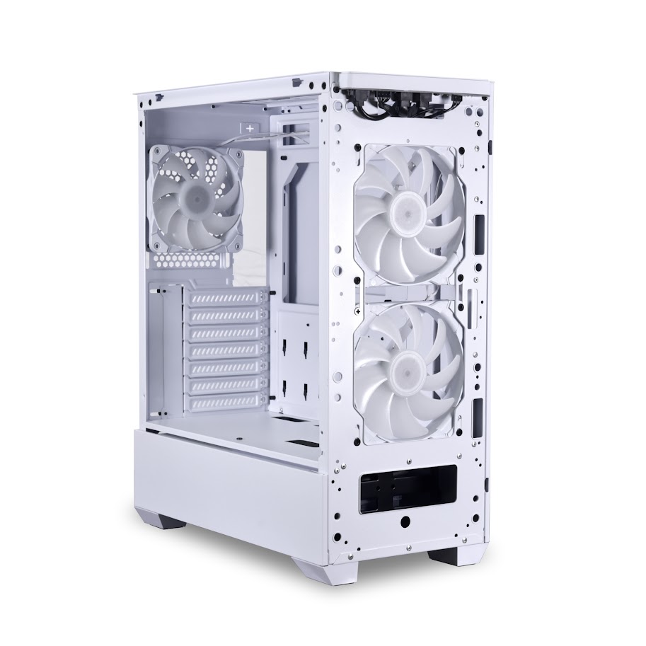 Корпус Lian Li Lancool 205 Mesh / White / Mid-Tower, TG / 2x 140mm ARGB + 1x 120mm ARGB fans inc. / G99.OE764CW.R0