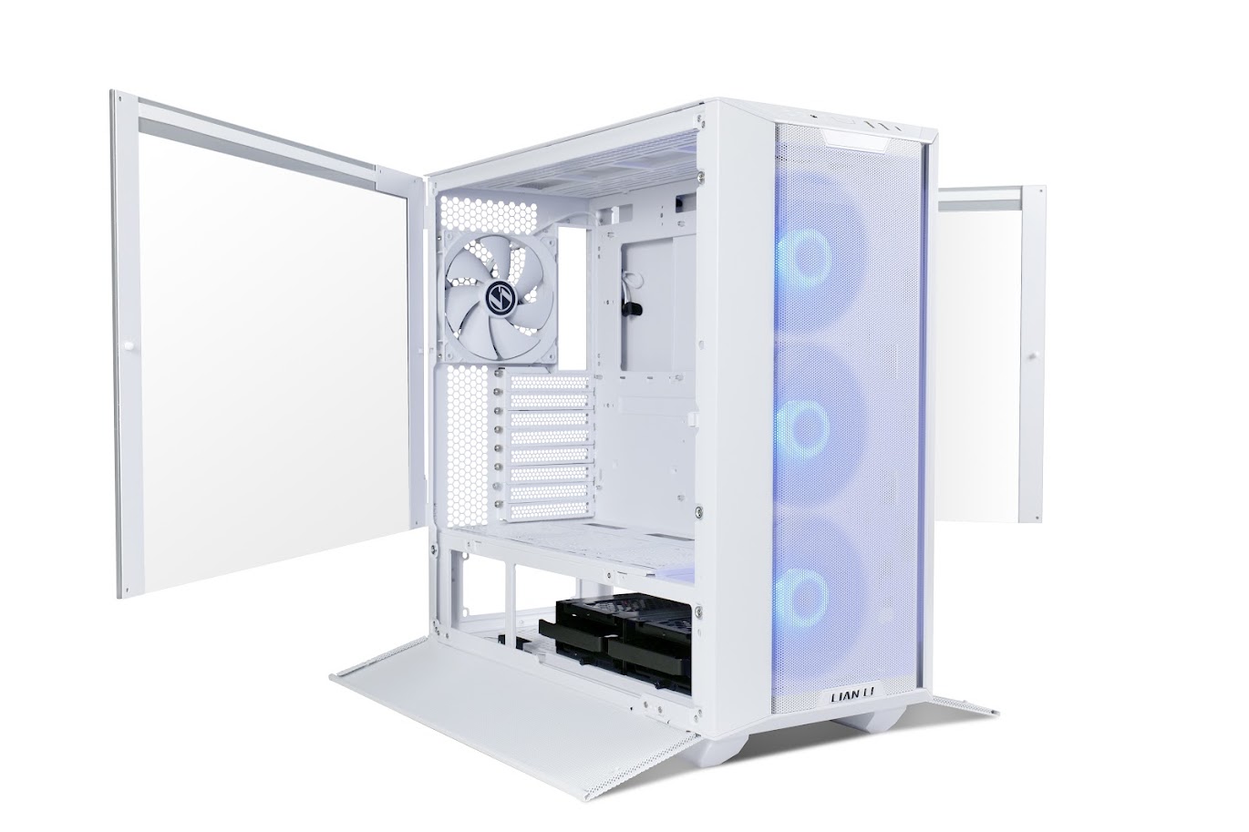 Корпус Lian Li Lancool III RGB / White / Mid-Tower, TG / 3x 140mm ARGB + 1x 140mm non LED fans inc. / G99.LAN3RW.10R