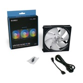 Вентилятор Lian Li UNI FAN AL140 V2 Black /UF-AL140V2-1B/ 140x140x28мм (PWM, ARGB, 250-1600 об/мин, 26.8dBa) / G99.14ALV21B.R0