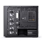 Корпус JONSBO D300 Black без БП, боковая панель из закаленного стекла, mini-ITX, micro-ATX, черный
