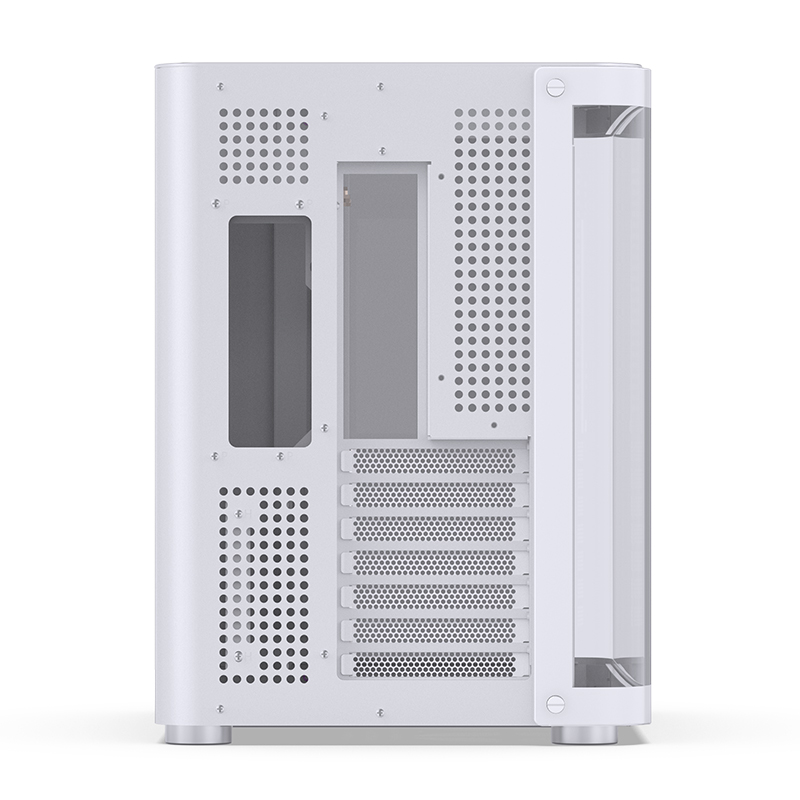 Корпус JONSBO TK-2 2.0 White без БП, mini-ITX, micro-ATX, ATX, белый