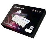 Модуль памяти DDR5 Acer Predator Hermes RGB 32Gb (2x16) 6400Mhz CL32 (32-39-39-102) 1.4V HERMES-32GB-6400-1R8-V1 White