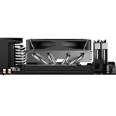 Кулер JONSBO HP-400S Black LGA1700/1200/115X/AM5/AM4 низкопрофильный 36.7мм (36шт/кор, TDP 140W, PWM, 90mm Fan, 4 тепловые трубки, 4-pin) Retail