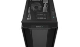 Корпус Deepcool CC560 V2 без БП, боковое окно (закаленное стекло), 3x120мм LED вентилятор спереди и 1x120мм LED вентилятор сзади, черный, ATX