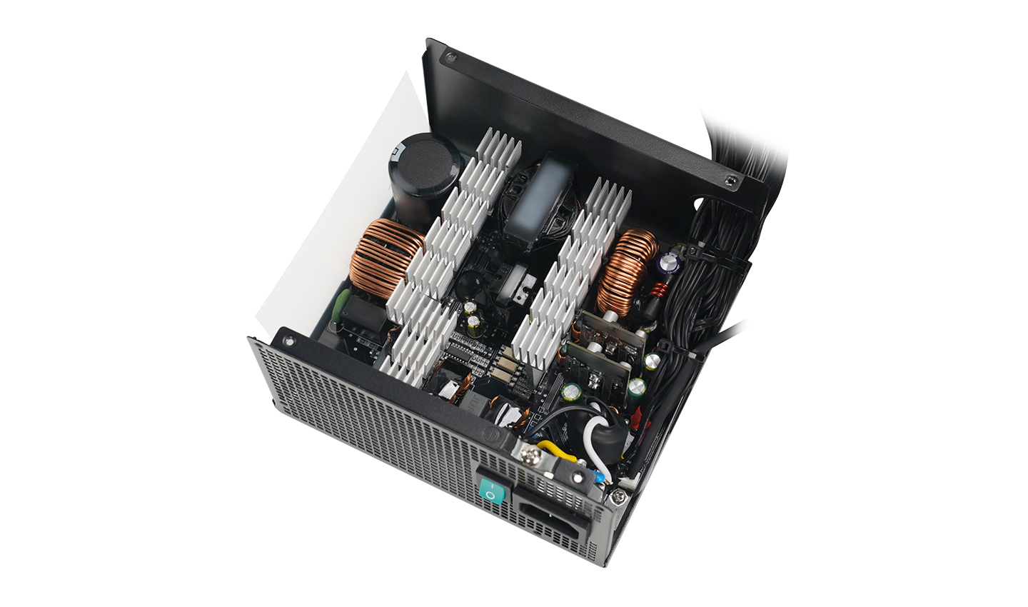 Блок питания Deepcool PL750D (ATX 3.0, 750W, PWM 120mm fan, Active PFC+DC to DC, 80+ BRONZE) RET