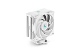 Кулер DEEPCOOL AG400 DIGITAL WH LGA1700/1200/115X/AM5/AM4 (9шт/кор, TDP 220W, PWM, Fan 120mm, 4 тепл. трубки, черный) RET