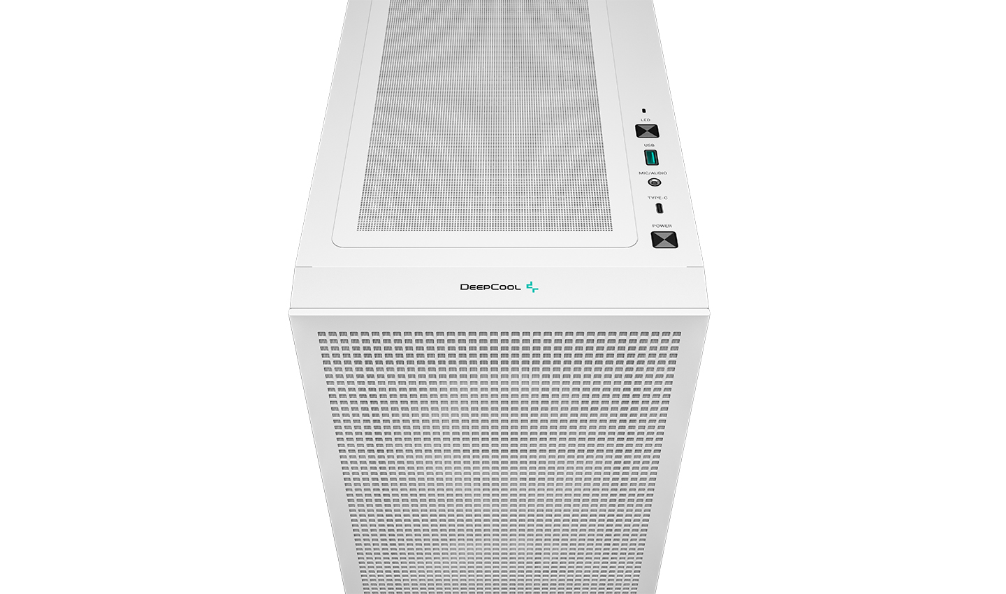 Корпус Deepcool CH360 WH без БП, боковое окно (закаленное стекло), 2x140мм ARGB LED вентилятор спереди и 1x120мм ARGB LED вентилятор сзади, белый, mATX