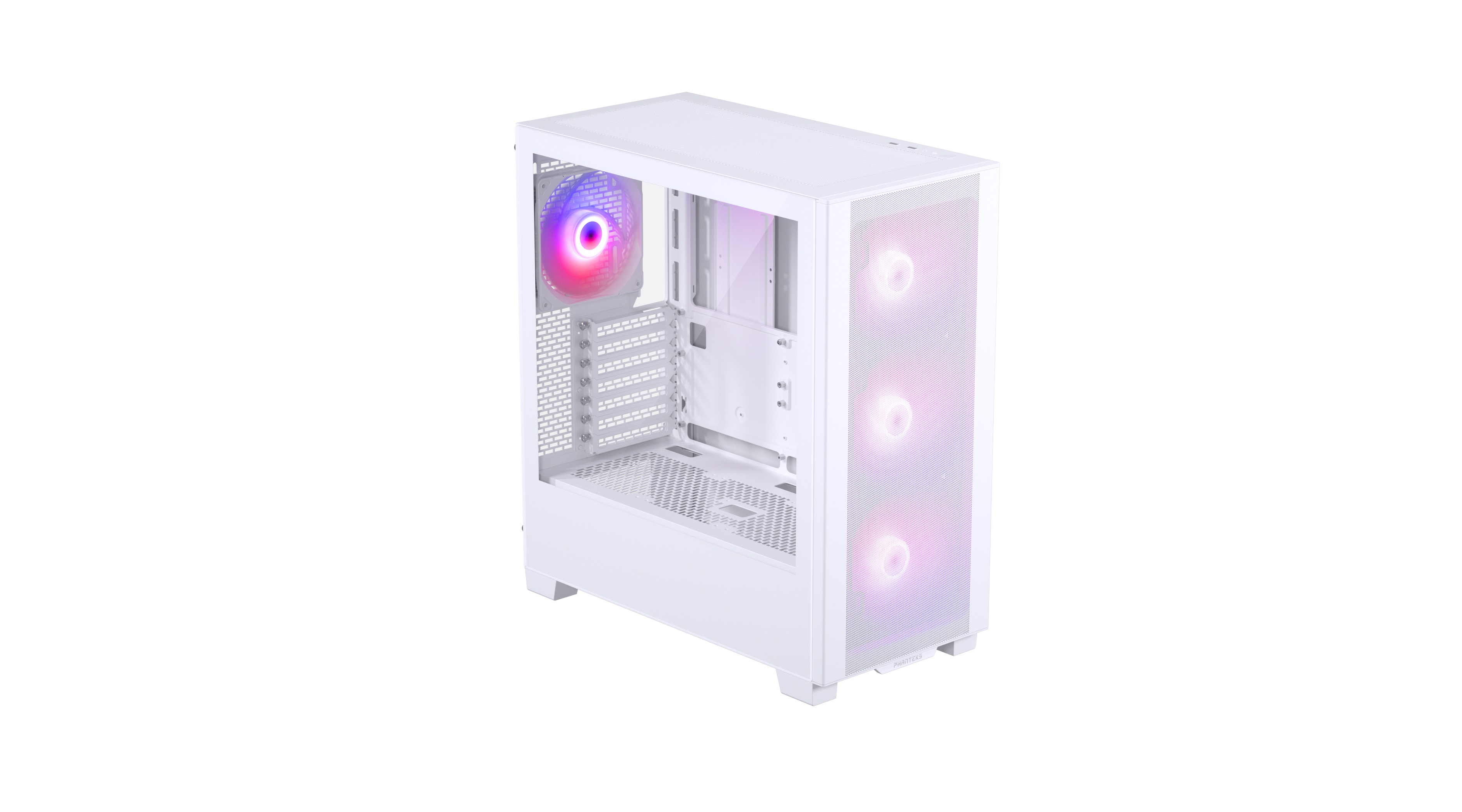 Корпус PHANTEKS 523 XT Pro Ultra, Matte White, 4x140mm ARGB Fan, Front dust filter, Tempered Glass, Mid-Tower / PH-XT523P1_DWT01R_RU