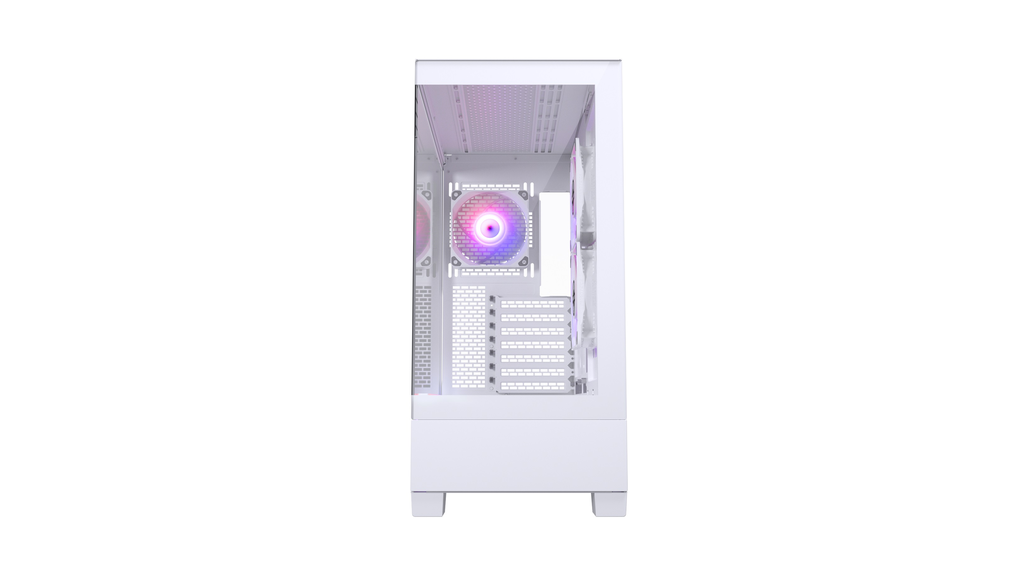 Корпус PHANTEKS 523 XT View, White, 3x120mm ARGB Fan, Tempered Glass, Mid-Tower / PH-XT523V1_DWT01_RU