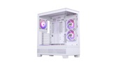 Корпус PHANTEKS 523 XT View, White, 3x120mm ARGB Fan, Tempered Glass, Mid-Tower / PH-XT523V1_DWT01_RU