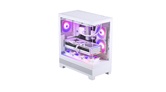 Корпус PHANTEKS 523 XT View, White, 3x120mm ARGB Fan, Tempered Glass, Mid-Tower / PH-XT523V1_DWT01_RU