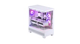 Корпус PHANTEKS 523 XT View, White, 3x120mm ARGB Fan, Tempered Glass, Mid-Tower / PH-XT523V1_DWT01_RU