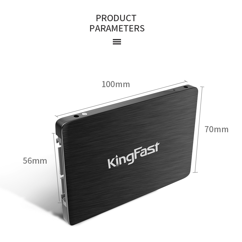 Накопитель SSD KingFast 2.5" SATA-III  F10 256GB RET  /  F10-256