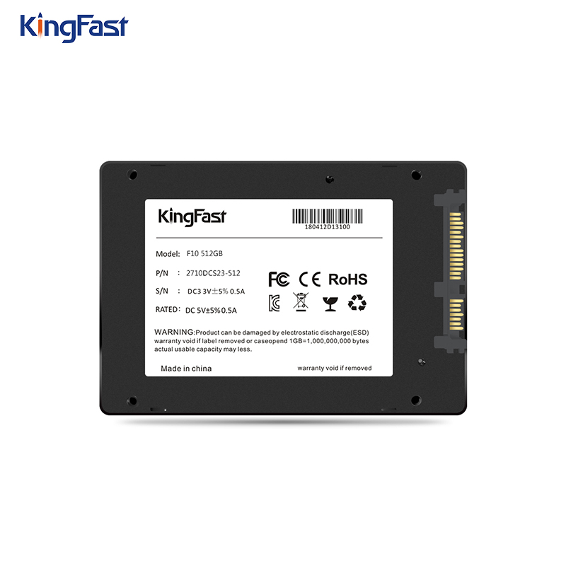 Накопитель SSD KingFast 2.5" SATA-III  F10 512GB RET  /  F10-512