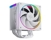 Кулер ID-COOLING FROZN A610 ARGB WHITE LGA20XX/1700/1200/115X/AM5/AM4 (10шт/кор, TDP 250W, PWM, черный, 6 тепл.трубок + медная база, ARGB FAN 120mm, белый) RET