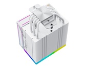 Кулер ID-COOLING FROZN A610 ARGB WHITE LGA20XX/1700/1200/115X/AM5/AM4 (10шт/кор, TDP 250W, PWM, черный, 6 тепл.трубок + медная база, ARGB FAN 120mm, белый) RET