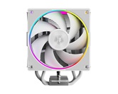 Кулер ID-COOLING FROZN A410 ARGB WHITE LGA1700/1200/115X/AM5/AM4 (10шт/кор, TDP 220W, PWM, 4 тепл.трубки прямого контакта, ARGB FAN 120mm, белый) RET