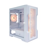 Корпус 1STPLAYER TRILOBITE T3 ARGB White / mATX / 4x 120mm ARGB fans inc. / T3-WH-4F2-W(AP)