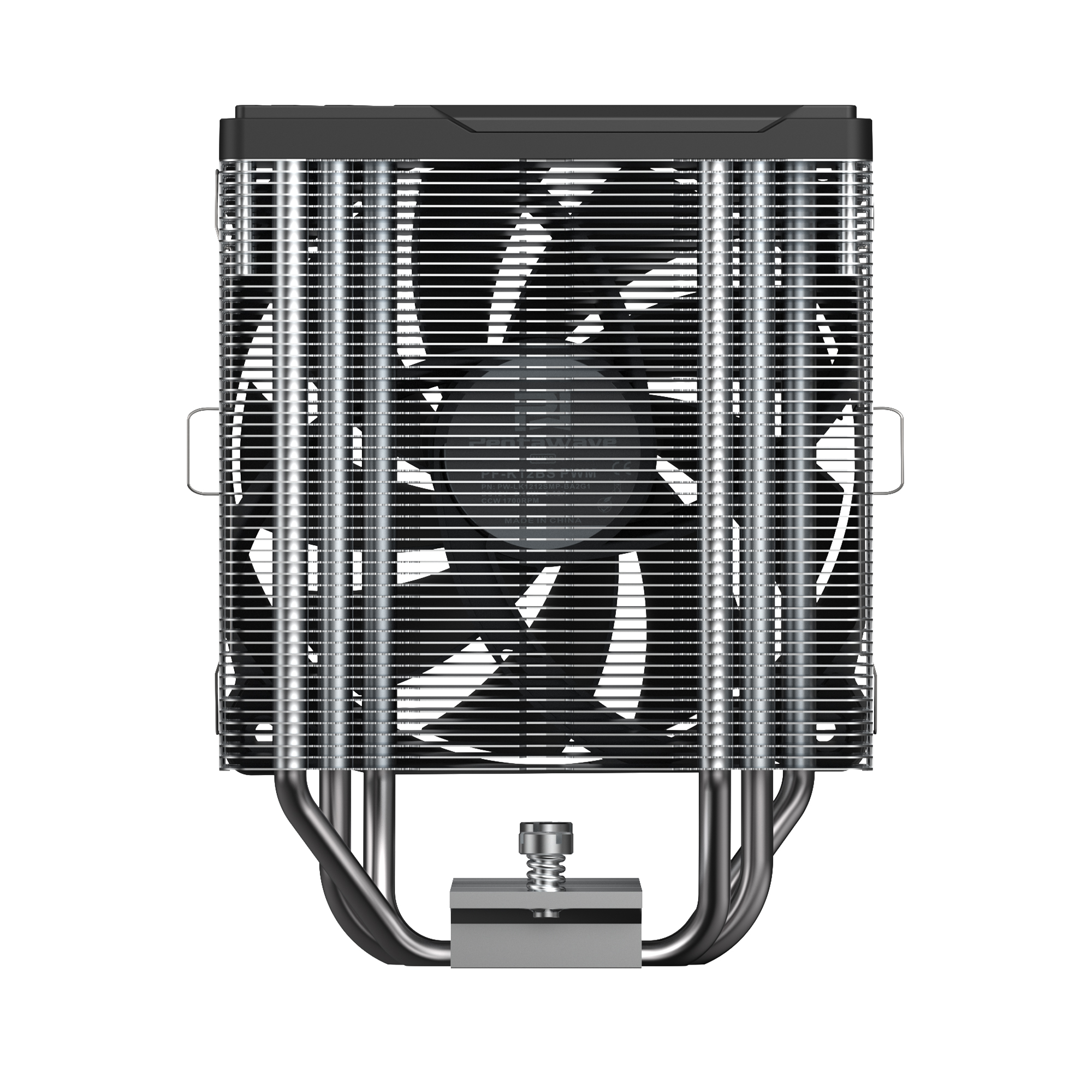 Кулер PentaWave PC-Z03E SRB  LGA115X/1200/1700/AM4/AM5 (20 шт/кор, TDP 205W, 1*120mm PWM Fan, 3 тепловые трубки 6мм, 600-1750RPM, 12-29,5dBa)