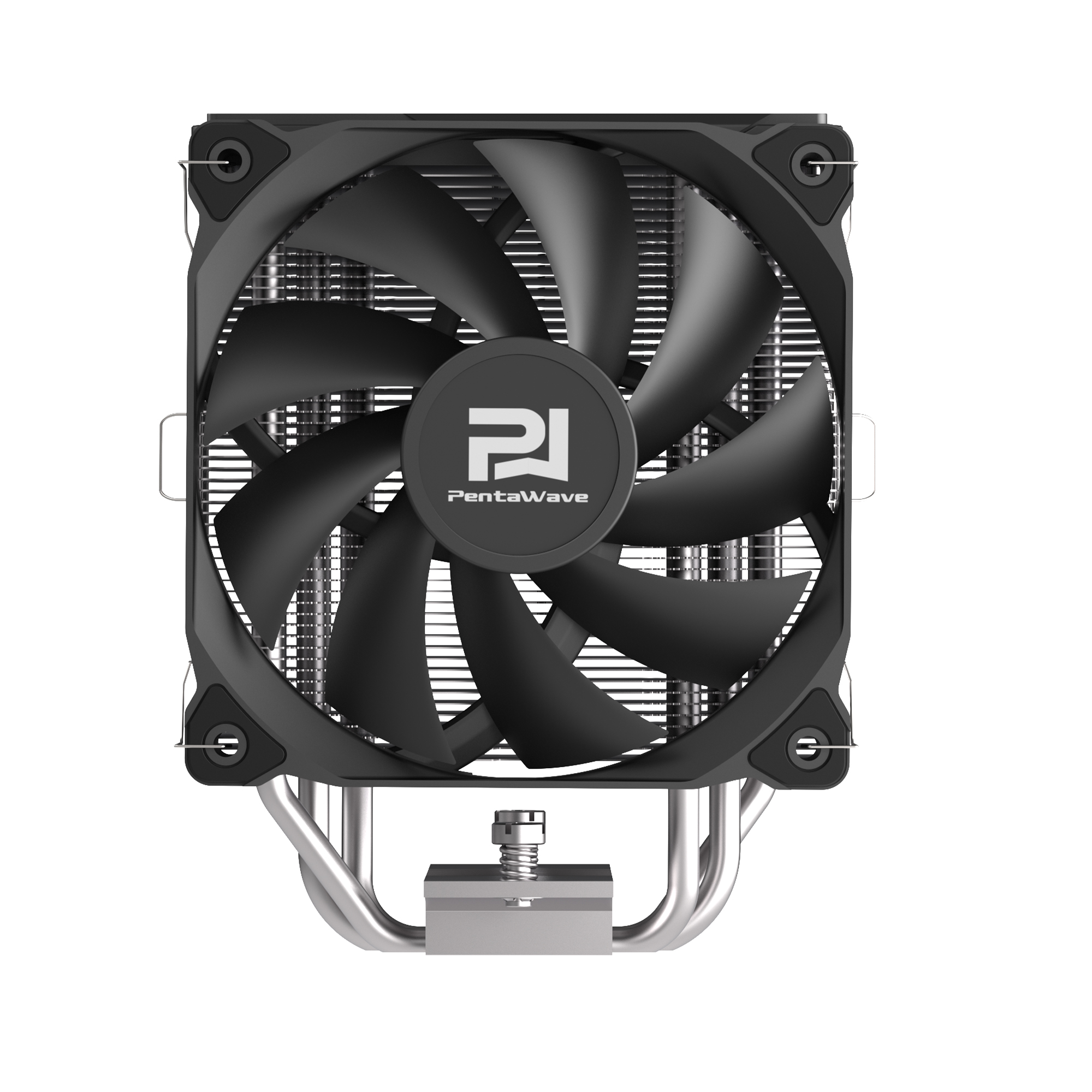 Кулер PentaWave PC-Z03E SRB  LGA115X/1200/1700/AM4/AM5 (20 шт/кор, TDP 205W, 1*120mm PWM Fan, 3 тепловые трубки 6мм, 600-1750RPM, 12-29,5dBa)