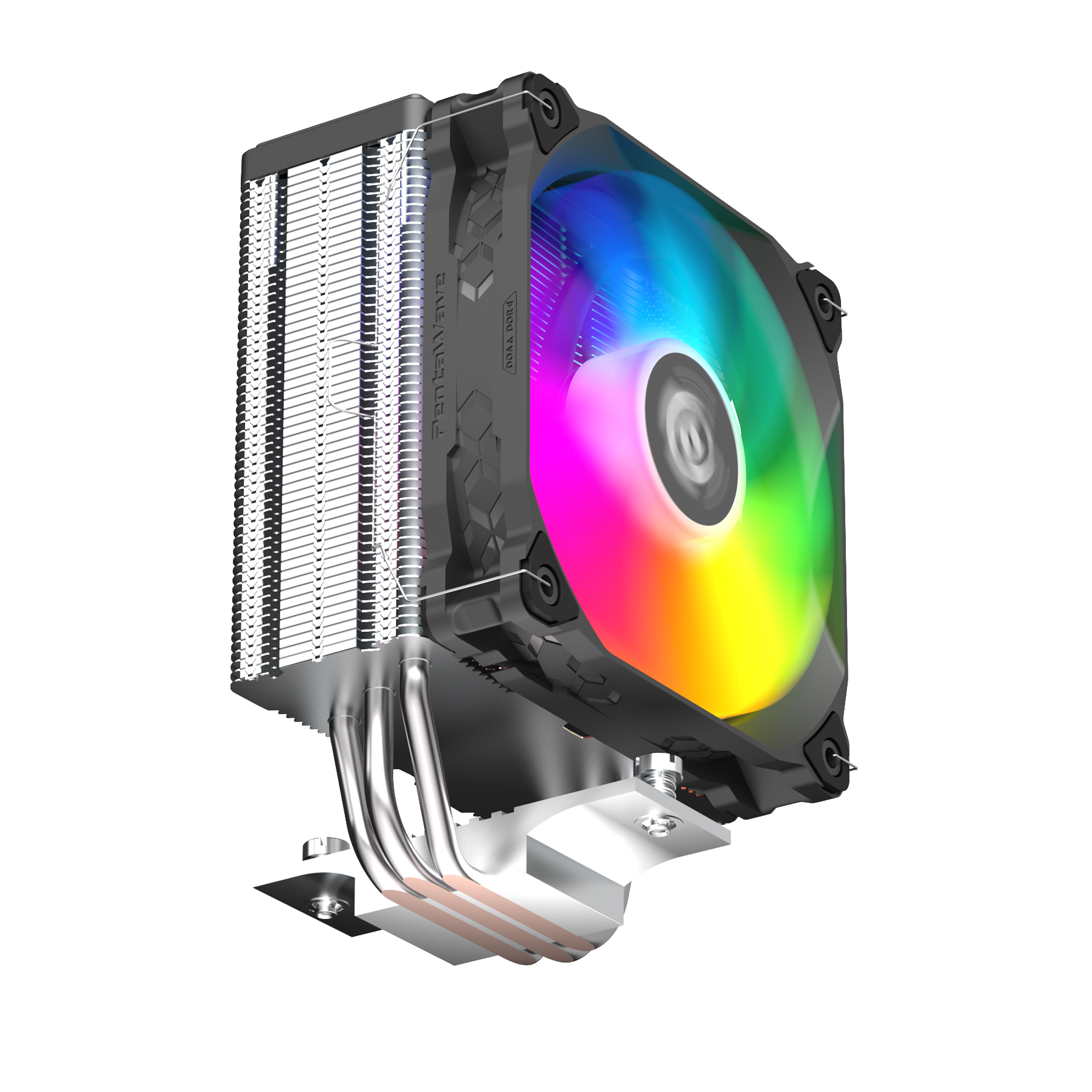 Кулер PentaWave PC-Z03E SRB ARGB  LGA115X/1200/1700/AM4/AM5 (20 шт/кор, TDP 205W, 1*120mm ARGB PWM Fan, 3 тепловые трубки 6мм, 600-1750RPM, 12-29,5dBa)