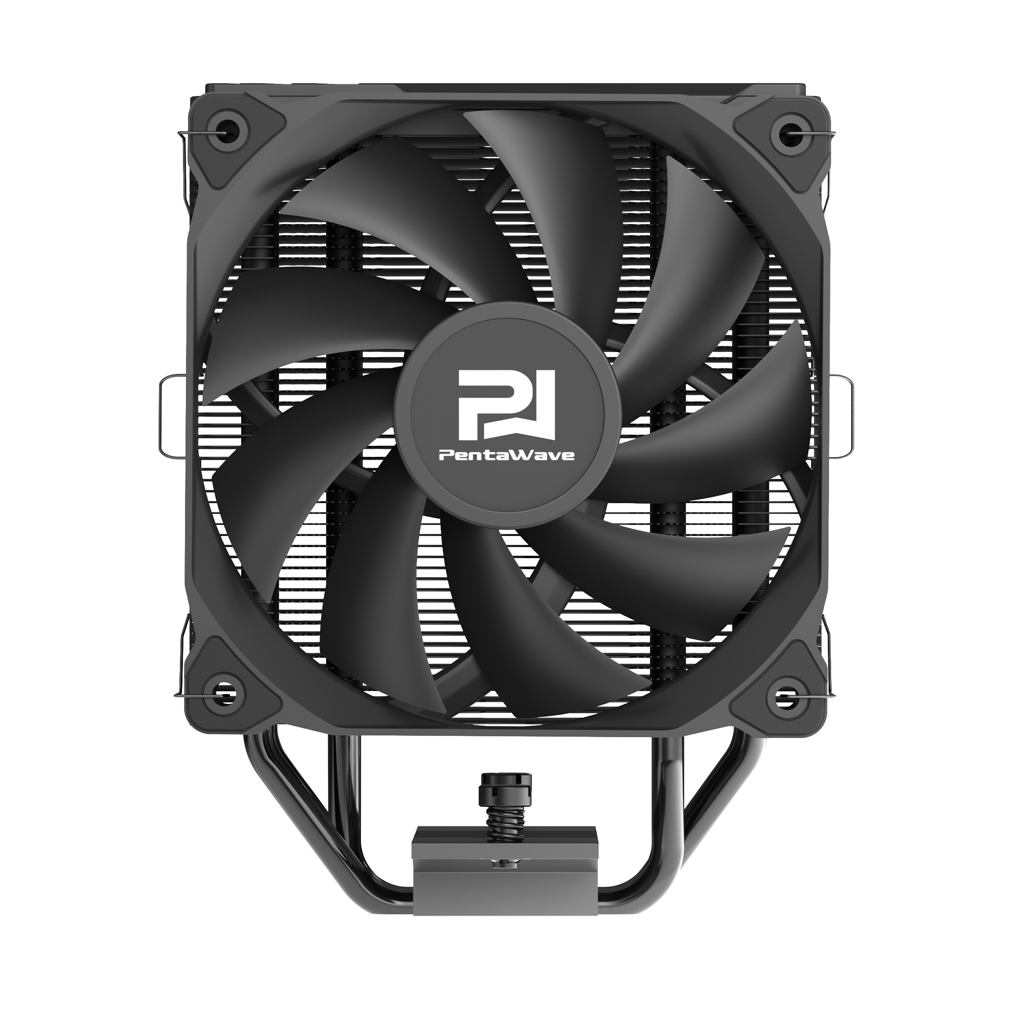 Кулер PentaWave PC-Z04E BK  LGA115X/1200/1700/AM4/AM5 (20 шт/кор, TDP 220W, 1*120mm PWM Fan, 4 тепловые трубки 6мм, 600-1850RPM, 12-32,6dBa)