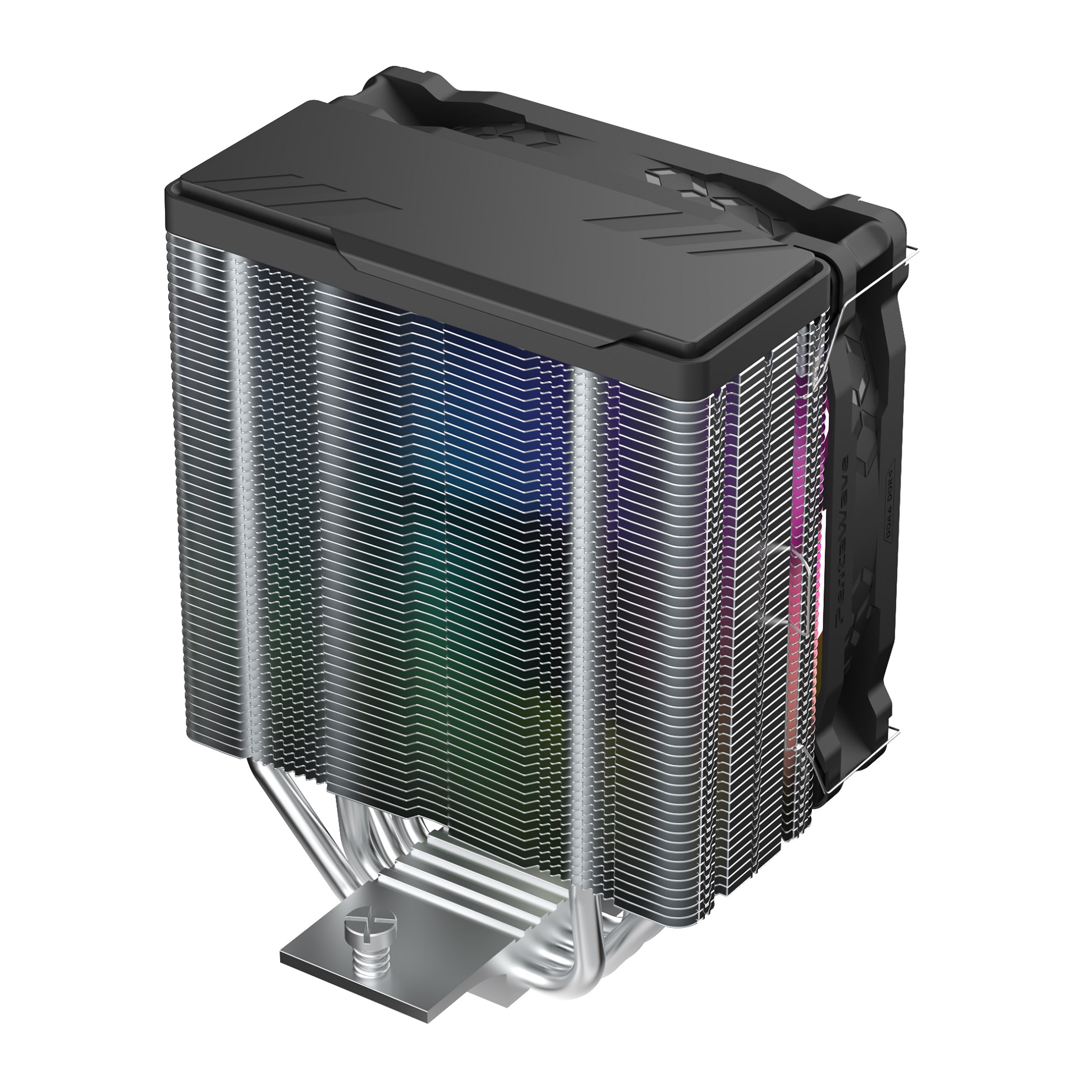 Кулер PentaWave PC-Z04E SRB ARGB  LGA115X/1200/1700/AM4/AM5 (20 шт/кор, TDP 220W, 1*120mm ARGB PWM Fan, 4 тепловые трубки 6мм, 600-1850RPM, 12-32,6dBa)