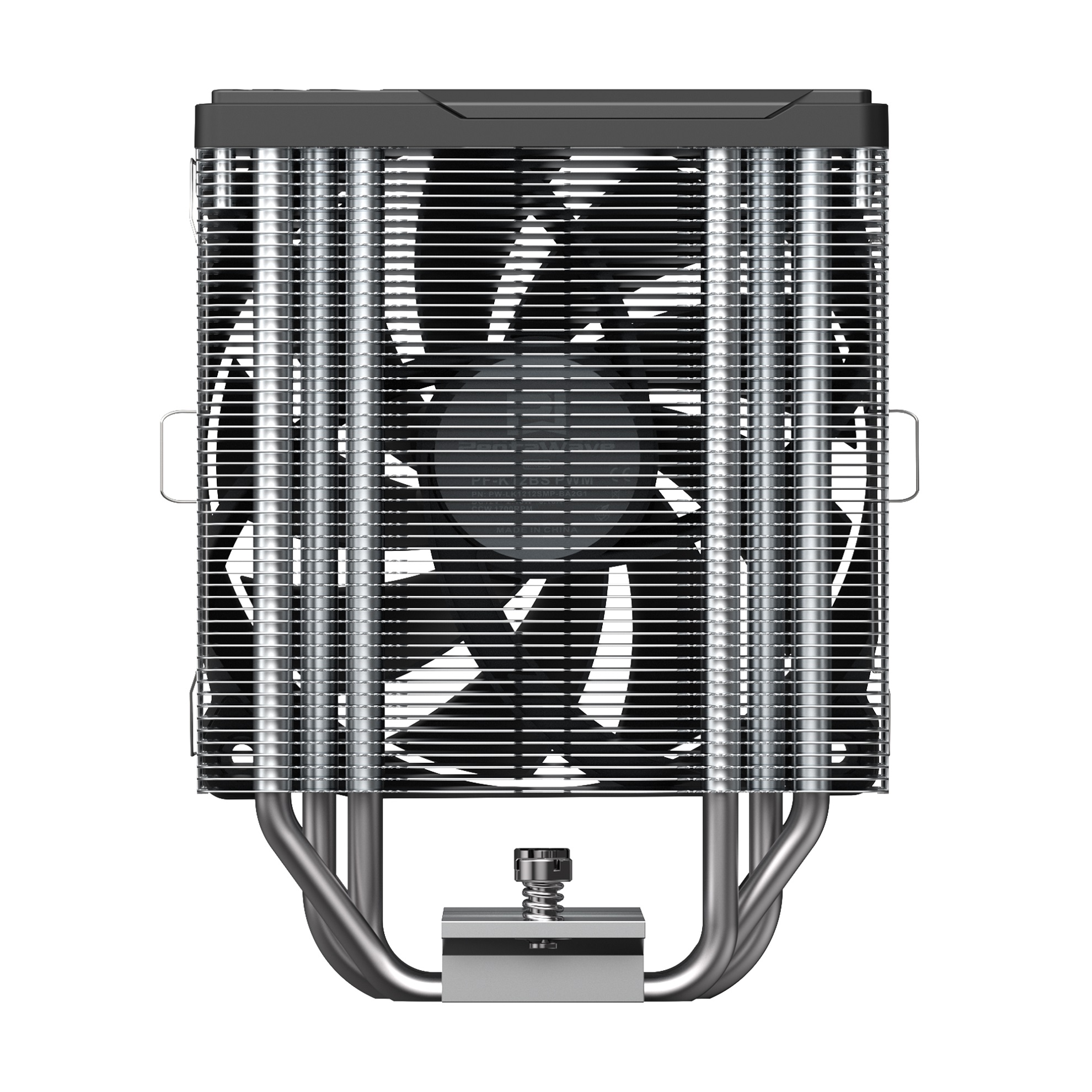 Кулер PentaWave PC-Z05E SRB  LGA115X/1200/1700/AM4/AM5 (20 шт/кор, TDP 235W, 1*120mm PWM Fan, 5 тепловых трубок 6мм, 600-1850RPM, 12-32,6dBa)