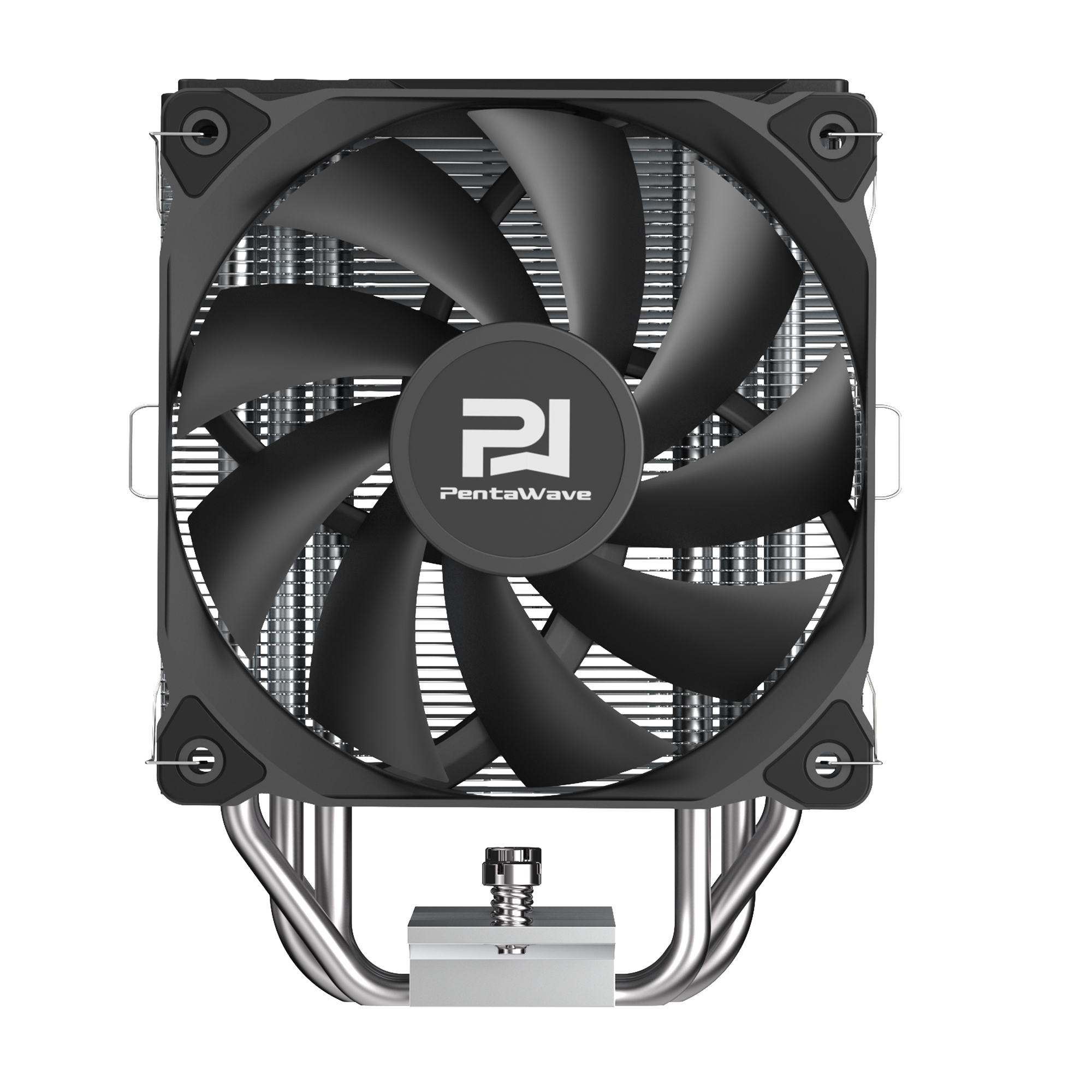 Кулер PentaWave PC-Z05E SRB  LGA115X/1200/1700/AM4/AM5 (20 шт/кор, TDP 235W, 1*120mm PWM Fan, 5 тепловых трубок 6мм, 600-1850RPM, 12-32,6dBa)