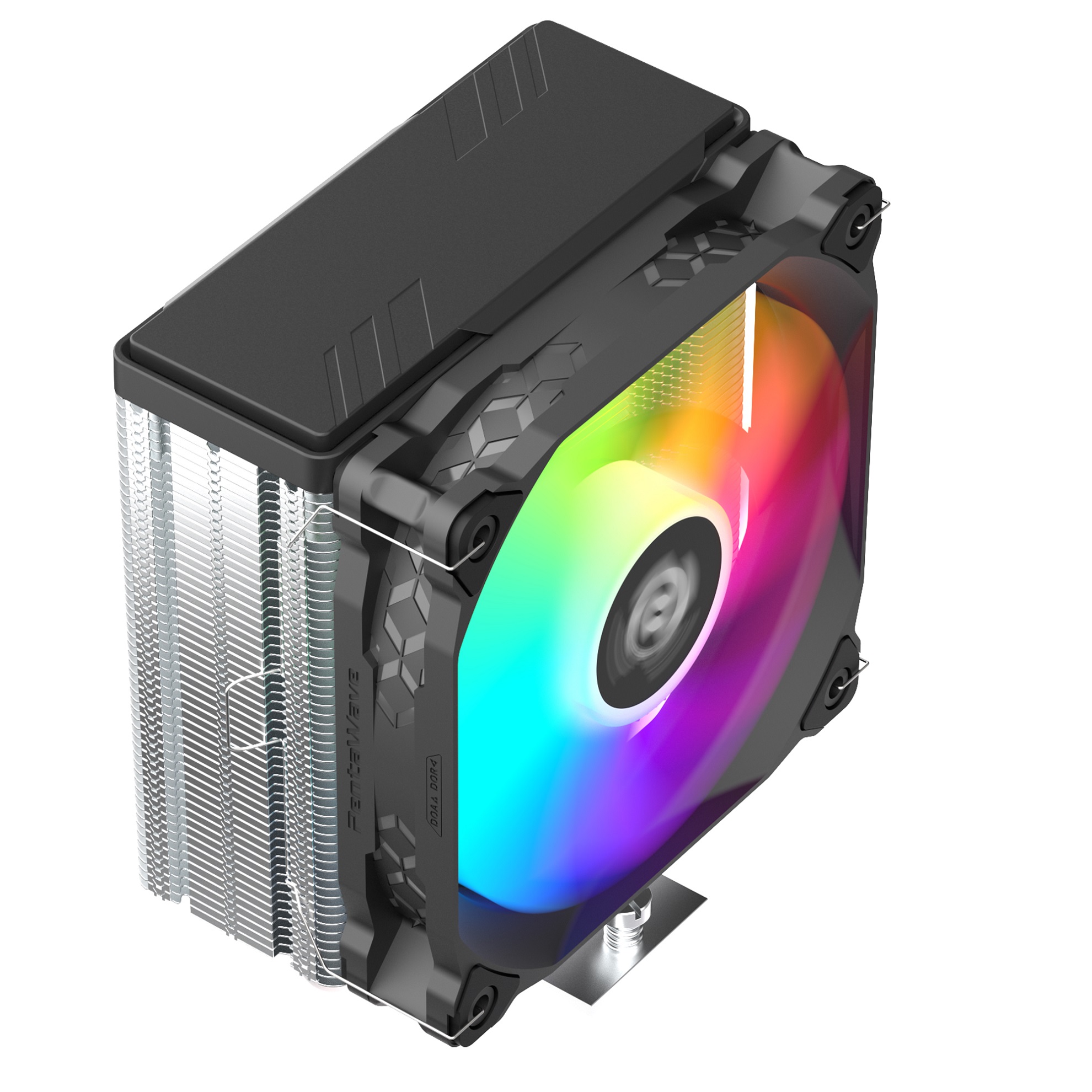 Кулер PentaWave PC-Z05E SRB ARGB  LGA115X/1200/1700/AM4/AM5 (20 шт/кор, TDP 235W, 1*120mm ARGB PWM Fan, 5 тепловых трубок 6мм, 600-1850RPM, 12-32,6dBa)