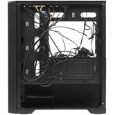 Корпус Powercase ByteFlow Micro Black, Tempered Glass, 4х 120mm ARGB fans, ARGB HUB, чёрный, mATX  (CAMBFB-A4)
