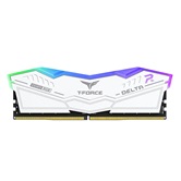 Модуль памяти DDR5 TEAMGROUP T-Force Delta RGB 48GB (2x24GB) 8200MHz CL38 (38-49-49-84) 1.45V / FF4D548G8200HC38EDC01 / White
