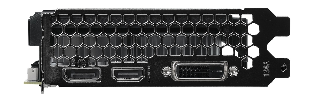 Видеокарта PALIT GeForce RTX 3050 STORMX / 6GB GDDR6 96bit DVI HDMI DP / NE63050018JE-1070F