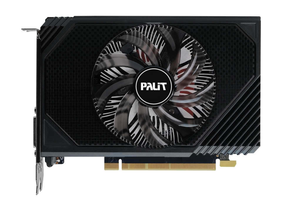 Видеокарта PALIT GeForce RTX 3050 STORMX / 6GB GDDR6 96bit DVI HDMI DP / NE63050018JE-1070F