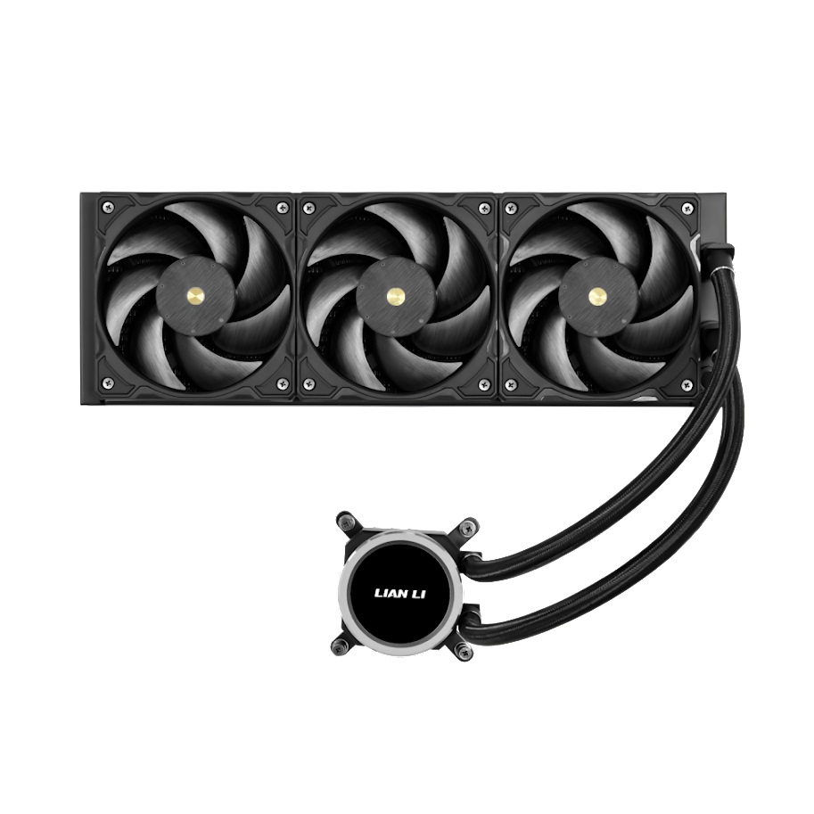 Система водяного охлаждения Lian Li GA II Trinity Perfomance 360 Black (GA2P36B) / 3x120mm PWM Fans / G89.GA2P36B.R1