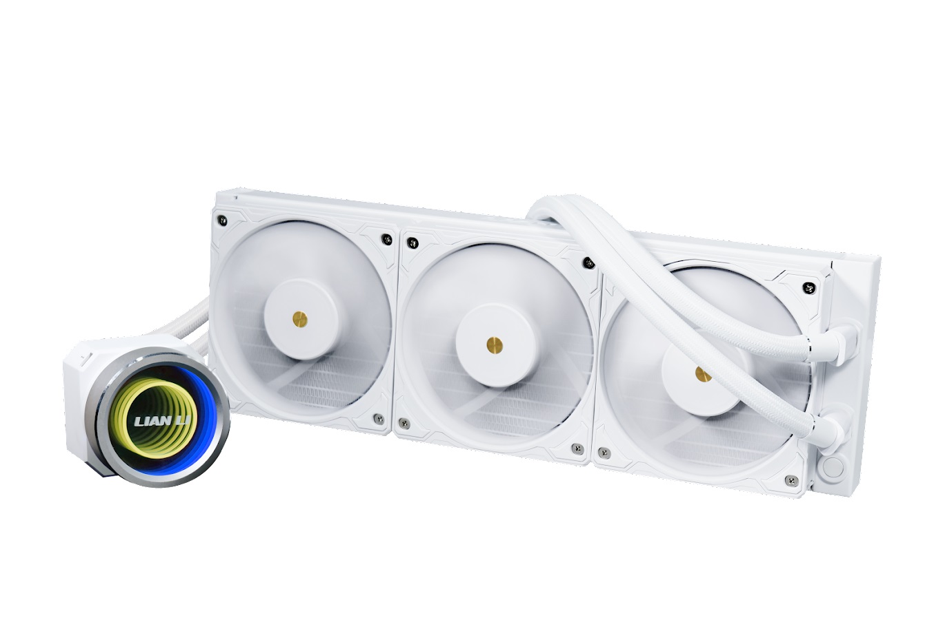 Система водяного охлаждения Lian Li GA II Trinity Perfomance 360 White (GA2P36W) / 3x120mm PWM Fans / G89.GA2P36W.R1