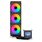 Система водяного охлаждения Lian Li GA II LCD SL-INF 360 Black (GA2ALCD36INB) / 3x120mm ARGB PWM Fans / G89.GA2ALCD36INB.R0