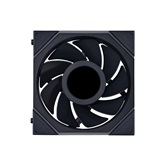 Комплект вентиляторов (3шт.) Lian Li UNI FAN TL LCD 120 Reverse Black /12RTLLCD3B/ 120x125x28мм (1.6” LCD дисплей, PWM, ARGB, 200-1900 об/мин, 31dBa) / G99.12RTLLCD3B.R0