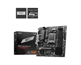 Материнская плата MSI PRO B650M-P / AMD B650 AM5 4xDDR5 2xM.2 4xSATA D-SUB HDMI DP / mATX