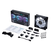 Вентилятор PHANTEKS D30 DRGB Reversed Black 120x120x30мм (PWM, 20шт./кор, 250-2000 об/мин, 31.8dBa) / PH-F120D30R_DRGB_PWM_BK01