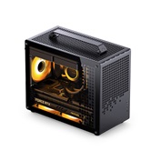 Корпус JONSBO Jonsplus Z20 Black без БП, боковая панель из закаленного стекла, mini-ITX, micro-ATX, черный