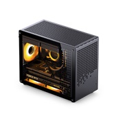 Корпус JONSBO Jonsplus Z20 Black без БП, боковая панель из закаленного стекла, mini-ITX, micro-ATX, черный