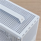 Корпус JONSBO Jonsplus Z20 White без БП, боковая панель из закаленного стекла, mini-ITX, micro-ATX, белый