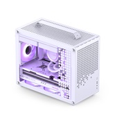 Корпус JONSBO Jonsplus Z20 White без БП, боковая панель из закаленного стекла, mini-ITX, micro-ATX, белый