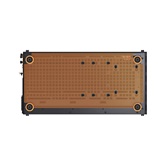 Корпус JONSBO Jonsplus Z20 Orange/Black без БП, боковая панель из закаленного стекла, mini-ITX, micro-ATX, черно-оранжевый